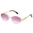 kunchu Sonnenbrille-Damen-Polarisiert-Unisex-Herren-Gold-Metal-Retro-Oval-Trendy-Sonnenbrillen-Vintage-Uv400-Classic-Ultraleicht-Schutz，Geeignet FüR Camping-fotografie-Outdoor-Geschenke für frauen-12