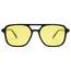 SOJOS Sonnenbrille Damen Herren Retro, Vintage Eckig Kunststoff Trendy Damen Herren Sonnenbrillen SJ2202