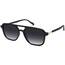SOJOS Sonnenbrille Damen Herren Retro, Vintage Rechteckig Trendy Damen Herren Sonnenbrillen SJ2202