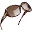 Joopin Klassische Braune Sonnenbrille Damen Polarisiert Retro Sonnenbrille Groß Elegant UV400 Vintage Brille Leopard Übergroß mit Oversized Rahmen (Elegant Leopard)