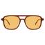 SOJOS Sonnenbrille Damen Herren Retro, Vintage Eckig Kunststoff Trendy Damen Herren Sonnenbrillen SJ2202