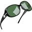 Joopin Vintage Große Sonnenbrille Damen Polarisiert Grün Übergroße Sonnenbrille Elegant Klassische Brille Trendy UV400 (G15 Grün)