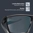 Uvex LGL 29 - Sonnenbrille für Damen und Herren - starker Schutz vor Sonnenstrahlung - inkl Schriftzug auf den Bügeln - black matt/red - one size