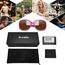 Joopin Sonnenbrille Damen Polarisiert Große und Übergroße Sonnenbrille UV400 Klassisch Vintage Brillle Trendy 2026 (Violett/Braun)