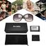 Joopin Elegante Große Sonnenbrille Damen Braun Trendy Oversized Sonnenbrille Polarisiert Übergroß Klassische Brille UV400 2026 (Hellbraun)