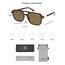 SOJOS Sonnenbrille Damen Herren Retro, Vintage Eckig Kunststoff Trendy Damen Herren Sonnenbrillen SJ2202