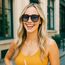 Ulknyss Sonnenbrille Damen Polarisiert Retro Runde Sonnenbrillen UV400 Schutz Vintage Sunglasses für Damen Fahren Reisen