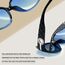 Joopin Übergroße Polarisierte Sonnenbrille Damen Blaue Gläser UV400 Trendy Klassische Große Sonnenbrille XL Elegante Brille Vintage (Hellblau)