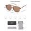 SOJOS Sonnenbrille Damen Herren Retro, Vintage Eckig Kunststoff Trendy Damen Herren Sonnenbrillen SJ2202