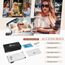 Sunier Sonnenbrille Damen Polarisiert Groß Übergroße Elegant Klassische Vintage Oversize Sonnenbrille Frauen mit 100% UV400 Schutz