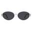 SOJOS Retro Sonnenbrille Damen Herren Oval Metal Groß Trendy Classic UV400 Schutz Sonnenbrillen SJ1217