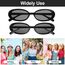 Ainiv 2 Stück Vintage Oval Sonnenbrille, 90er Retro Sonnenbrillen, Modische Retro-Brille, Party Sonnenbrille, UV400 Sonnenschutz und UV-Schutz, Trendy Brille für Damen Herren（2 Stile）