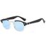 LHSDMOAT Retro Depp-Stil Round Sonnenbrille Herren Damen - Vintage 70er Jahre UV400-Schutz sunglasses für Fahrten, Reisen & Outdoor Aktivitäten