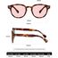 LHSDMOAT Retro Depp-Stil Round Sonnenbrille Herren Damen - Vintage 70er Jahre UV400-Schutz sunglasses für Fahrten, Reisen & Outdoor Aktivitäten