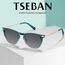TSEBAN Vintage Polarisierte Damen Sonnenbrille Frauen Blaulichtfilter Brille, Acetat-Rahmen & UV 400 Schutz