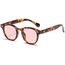 LHSDMOAT Retro Depp-Stil Round Sonnenbrille Herren Damen - Vintage 70er Jahre UV400-Schutz sunglasses für Fahrten, Reisen & Outdoor Aktivitäten
