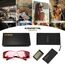 KANASTAL Überzieh Sonnenbrille Über Normale Brille Damen Herren Fit Over Warp Around Überbrille Sonnenbrille für Brillenträger UV400 Schutz, Transparent Rosa Rahmen Rosa Gläser