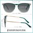TSEBAN Vintage Polarisierte Damen Sonnenbrille Frauen Blaulichtfilter Brille, Acetat-Rahmen & UV 400 Schutz