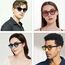 LHSDMOAT Retro Depp-Stil Round Sonnenbrille Herren Damen - Vintage 70er Jahre UV400-Schutz sunglasses für Fahrten, Reisen & Outdoor Aktivitäten