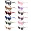 Epokus Herz Sonnenbrille Farbe,Herzform Brille,12 Stück Herzsonnenbrillen Set,70er Jahre Herzchen Party Brillen,Mode Hippie Brill für Urlaub, Party, Hochzeit, Karneval,Fotoshooting