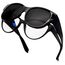 Face Shadow Polarisiert Überzieh Sonnenbrille über Normale Brille Damen UV400 Schutz, Übergroß Überbrille für Brillenträger, Ultra Leicht für Fahren, Radfahren, Sport und Freizeit