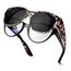 Face Shadow Polarisierte Überzieh Sonnenbrille Damen UV-Schutz Überbrille Sonnenbrille für brillenträger Ultra Leicht Fit-Over Brille