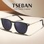 TSEBAN Vintage Polarisierte Damen Sonnenbrille Frauen Blaulichtfilter Brille, Acetat-Rahmen & UV 400 Schutz