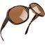 Joopin Klassische Sonnenbrille Damen Übergroße Leopardbraun und Große Sonnenbrille Polarisiert UV400 Brille Trendy mit Dicker Rahmen für Fahren Angeln und Reisen (Schildkröte Braun)