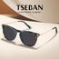 TSEBAN Vintage Polarisierte Damen Sonnenbrille Frauen Brille, Acetat-Rahmen & UV 400 Schutz
