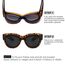 Face Shadow Polarisierte Überzieh Sonnenbrille Damen UV-Schutz Überbrille Sonnenbrille für brillenträger Ultra Leicht Fit-Over Brille