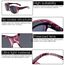 Face Shadow Polarisiert Überzieh Sonnenbrille über Normale Brille Damen UV400 Schutz, Übergroß Überbrille für Brillenträger, Ultra Leicht für Fahren, Radfahren, Sport und Freizeit