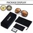 Joopin Klassische Sonnenbrille Damen Übergroße Leopardbraun und Große Sonnenbrille Polarisiert UV400 Brille Trendy mit Dicker Rahmen für Fahren Angeln und Reisen (Schildkröte Braun)