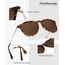 HENGOSEN Sonnenbrille Damen Polarisiert Sunglasses-Woman: Polarisiert Sonnenbrille Damen Retro UV Schutz Vintage Sunglasses