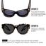 Face Shadow Polarisierte Überzieh Sonnenbrille Damen UV-Schutz Überbrille Sonnenbrille für brillenträger Ultra Leicht Fit-Over Brille