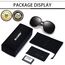 Joopin Übergroße Sonnenbrille Damen Polarisiert XL Moderne und Dunkle Damen Sonnenbrille Große UV400 Trendy für Fahren Angeln und Reisen (Mode Schwarz Violett)