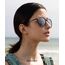 HENGOSEN Sonnenbrille Damen Polarisiert Sunglasses-Woman: Polarisiert Sonnenbrille Damen Retro UV Schutz Vintage Sunglasses