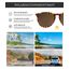 HENGOSEN Sonnenbrille Damen Polarisiert Sunglasses-Woman: Polarisiert Sonnenbrille Damen Retro UV Schutz Vintage Sunglasses