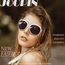 Joopin Weiße Sonnenbrille Damen Übergroß Polarisiert UV400 und Sonnenbrille Trendy Modern Klassisch Große Brille mit Dunkelschwarzer Linse für Fahren und Reisen (Glänzend Weiß/Schwarz)