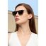 TSEBAN Vintage Polarisierte Damen Sonnenbrille Frauen Blaulichtfilter Brille, Acetat-Rahmen & UV 400 Schutz