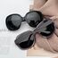 Joopin Übergroße Sonnenbrille Damen Polarisierte und Damen Sonnenbrille Groß UV400 XXL Brille Trendy Moderne für Fahren Angeln und Reisen (Schwarz und Schwarz Violett)