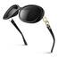 Sunier Sonnenbrille Damen Polarisiert Groß Übergroße Elegant Klassische Vintage Oversize Sonnenbrille Frauen mit 100% UV400 Schutz
