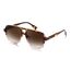 FEISEDY Retro 70er Jahre Sonnenbrille Damen Herren Vintage Square Brille mit UV400 Schutz B4158
