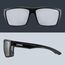Uvex LGL 29 - Sonnenbrille für Damen und Herren - starker Schutz vor Sonnenstrahlung - inkl Schriftzug auf den Bügeln - black matt/silver - one size