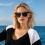 Joopin Acetat Sonnenbrille Damen Katzenauge Modische 90er Polarisiert Sonnenbrille UV400-Schutz TR90 Cosplay Chunky Party Brille Cat-Eye zum Fahren und Reisen (Hellblau Schwarz)
