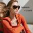 Sunier Sonnenbrille Damen Polarisiert Groß Übergroße Elegant Klassische Vintage Oversize Sonnenbrille Frauen mit 100% UV400 Schutz