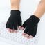 ZJCANGLIU Fingerlose Handschuhe für Herren und Damen - Handschuhe Ohne Fingerkuppen