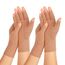 Zexhoor 2 Paar Arthritis Kompressionshandschuhe für Damen und Herren, Karpaltunnelschmerzlinderung, fingerlos für Tippen und tägliche Arbeit