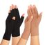 Zexhoor 2 Paar Arthritis Kompressionshandschuhe für Damen und Herren, Karpaltunnelschmerzlinderung, fingerlos für Tippen und tägliche Arbeit