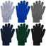 Boyiee 6 Paar Strickhandschuhe Erwachsene Vollfinger Handschuhe für Unisex Damen (Dunkelgrau, Hellgrau, Königsblau, Marineblau, Armeegrün, Schwarz, M)