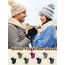 Fingerlose Handschuhe - Kaschmir Winter Warme Strick Handschuhe für Laufen, Radfahren, Fahren - Herren und Damen